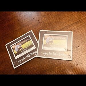 Enjoy the Little Things Photo Frames | New, Never Used